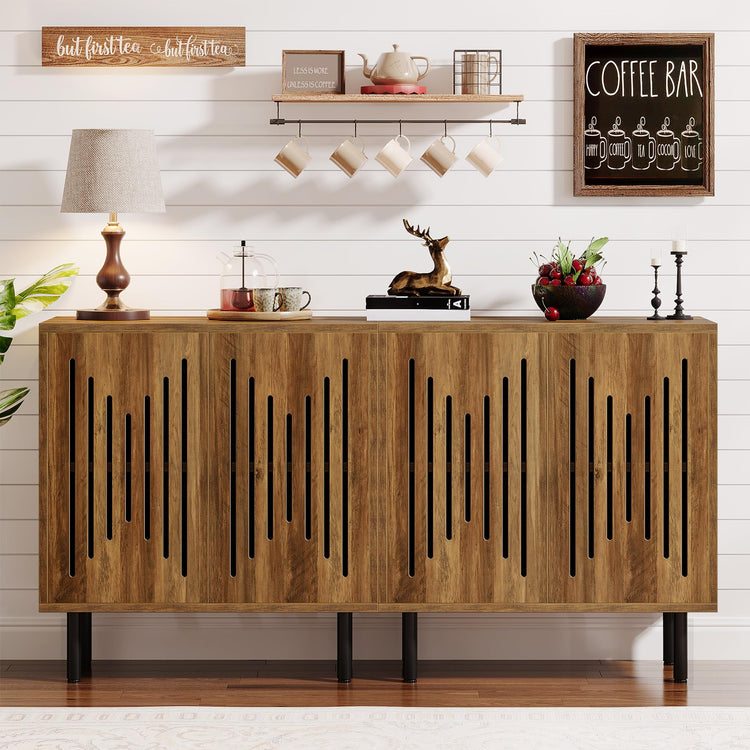 Set of 2 Sideboard Buffet with Storage (2 Count)