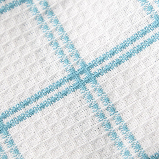 T-FAL Premium Waffle Dish Cloths: Highly Absorbent, Super Soft Long Lasting - 100% Cotton, 12"x13" Flat Waffle Dish Towel for Cleaning & Drying Dishes, (4-Pack), Breeze - Nestoria