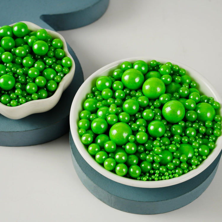 Halloween Green Pearl Sugar Sprinkles (4.58 Ounce)