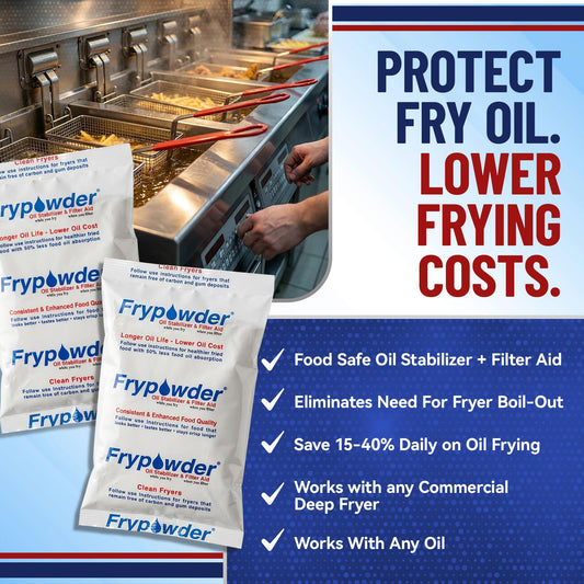 P36B Fry Powder Oil Stabilizer and Filter Aid (72 Count)