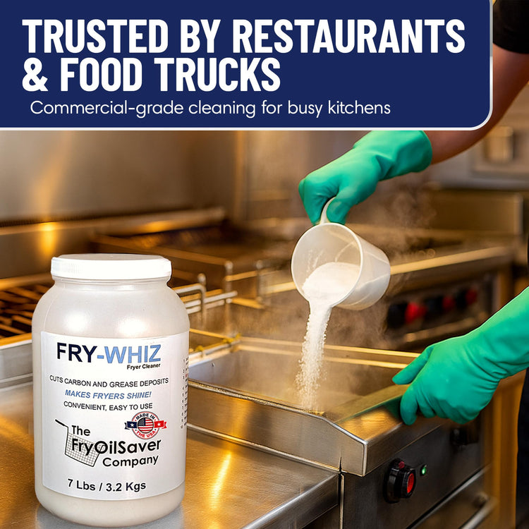 Fry Whiz 4 Gallons Deep Fryer Cleaner (112 Ounce)