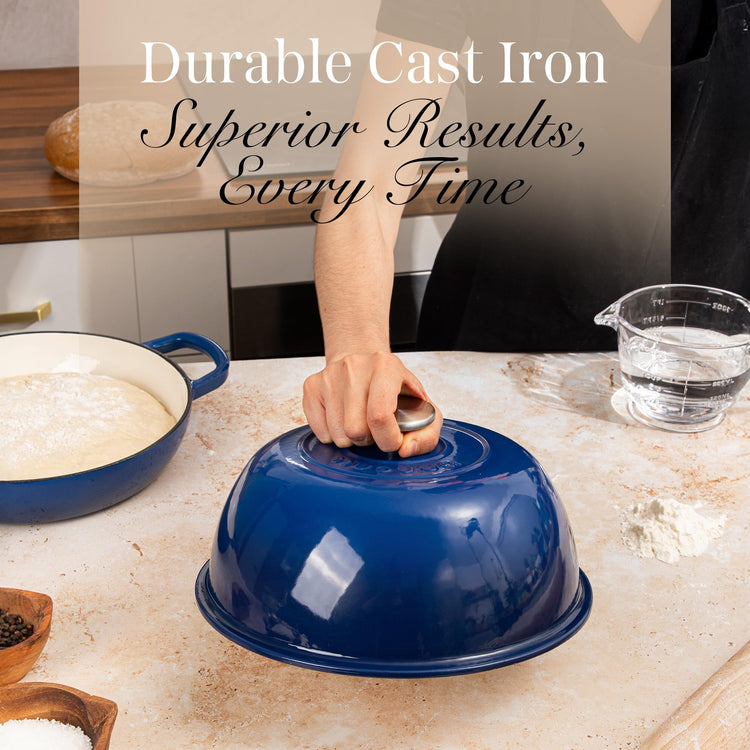 Enamelled Cast Iron Dutch Oven Pot