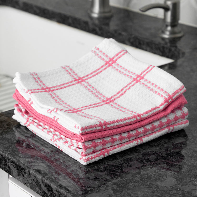Premium Waffle Dish Cloths (4 Count)