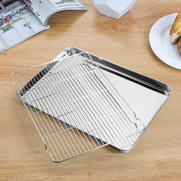 Baking Sheet with Rack Set