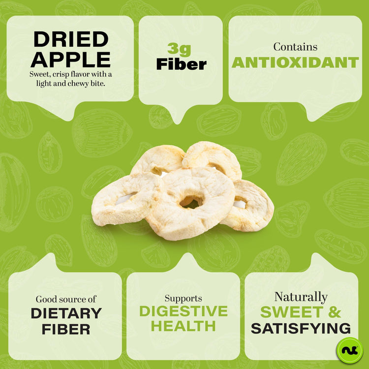 Dried Apple Rings Slices (48 Ounce)