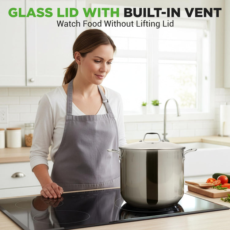 12 Quart Stainless Steel Stockpot