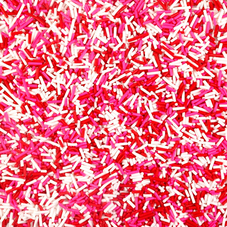 Valentines Pink Jimmies Sprinkles (5.2911 Ounce)