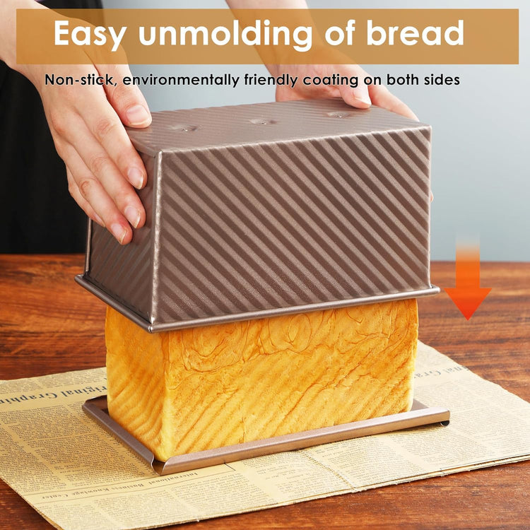 2pack Pullman Bread Pans with Lid (2 Count)