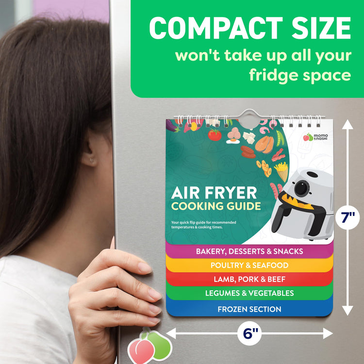 Air Fryer Cheat Sheet Magnets Booklet
