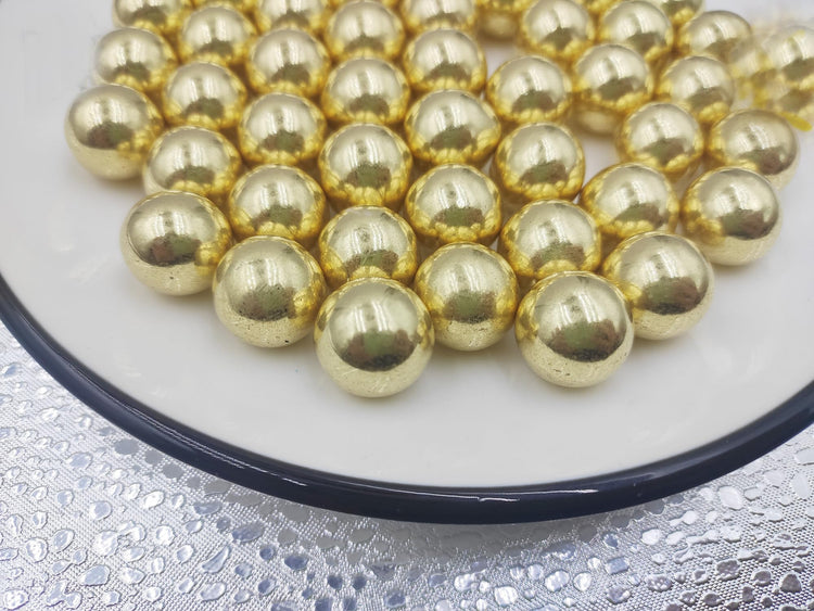 Gold Pearl Sugar Sprinkles 3.53 oz (3.5 Ounce)