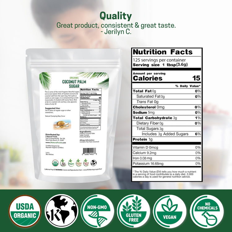Organic Coconut Sugar (16 Ounce)