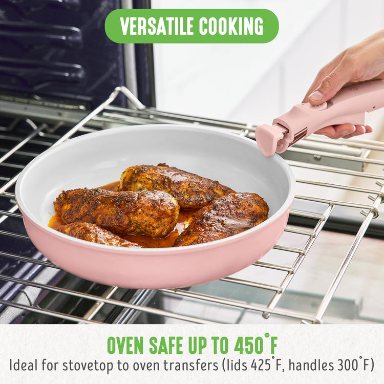 10 Piece Nonstick Pots & Pans Set