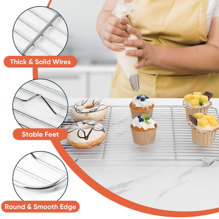 Cooling Racks for Cooking and Baking