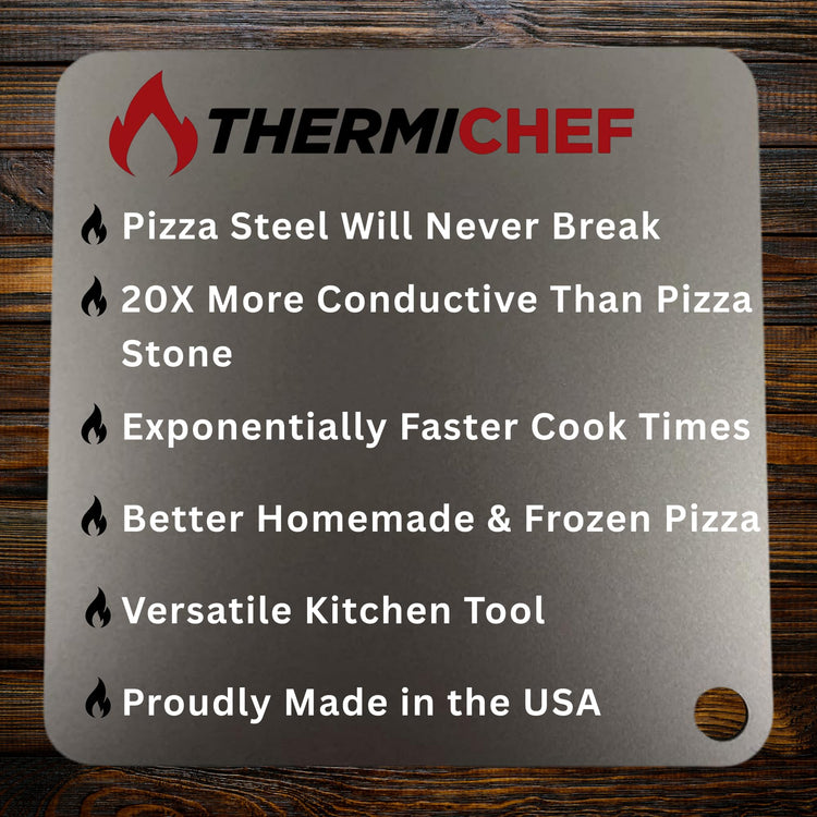 14" x 14" Pizza Steel
