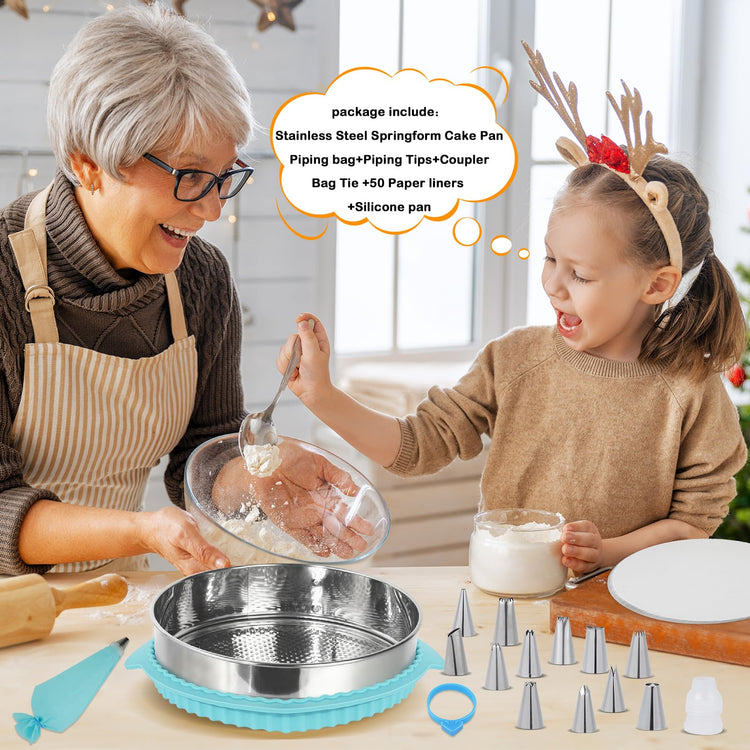 Springform Pan Set for Baking (3 Count)