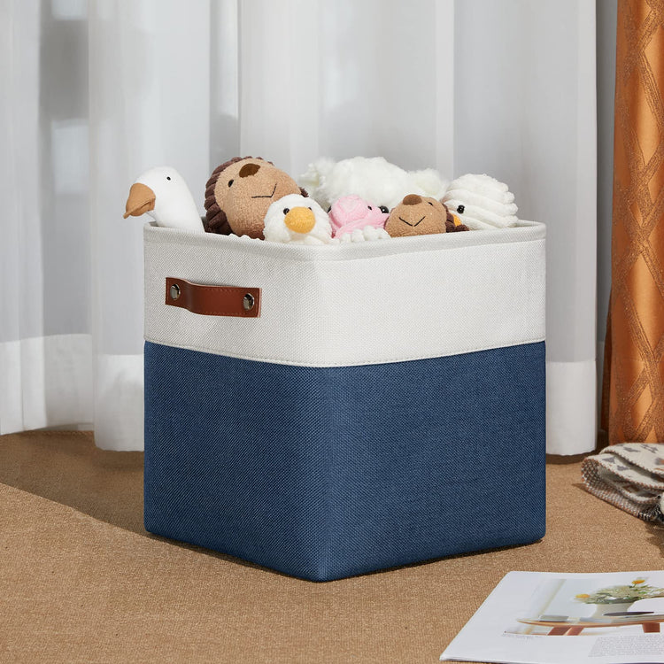 Set of 4 Storage Cubes Baskets for Organizing (4 Count)