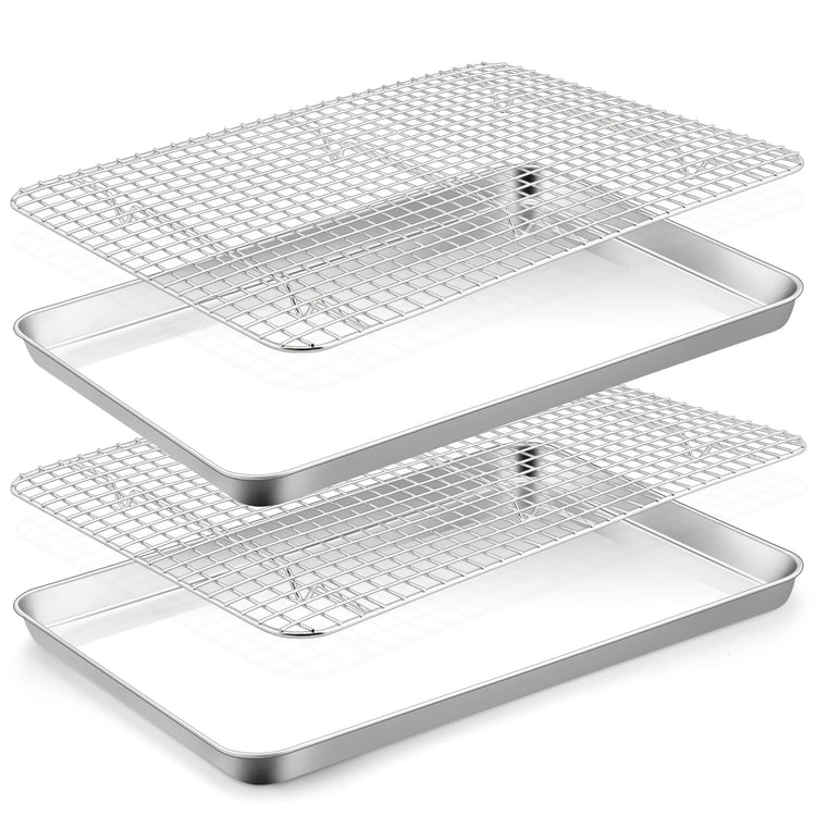 Cookie Sheets with Cooling Racks (2 Count)