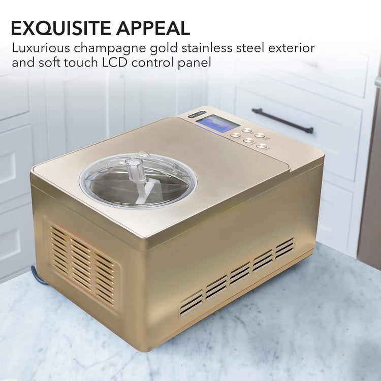 Ice Cream Maker & Yogurt 2 Qt