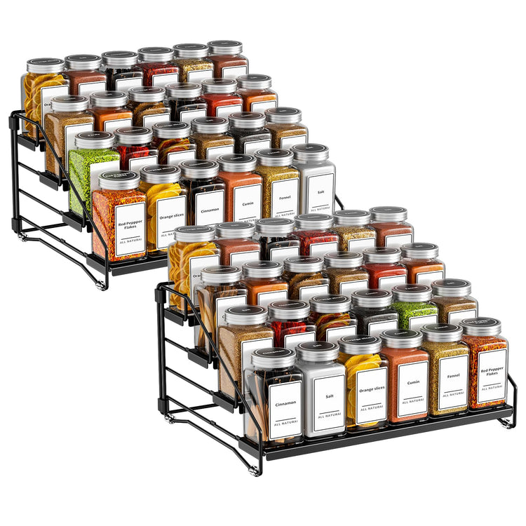 4 Tier Spice Rack Organizer (2 Count)