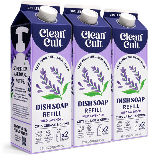 Dish Soap Liquid Refills (96 Fl Oz)