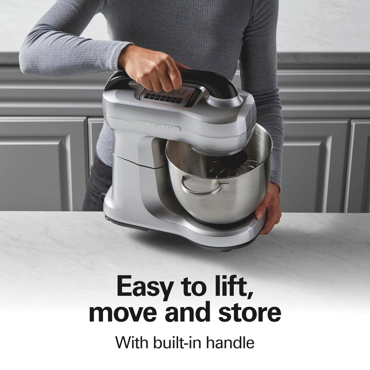 4 Qt Electric Stand Mixer With 7 Speeds