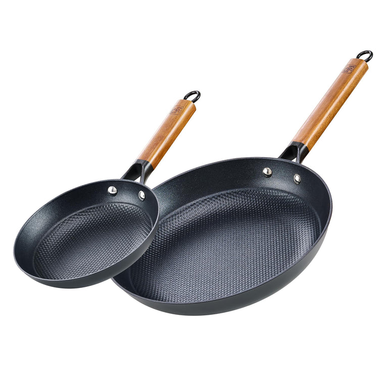 Cast Iron 8 12 Inch Nonstick Skillets (2 Count)