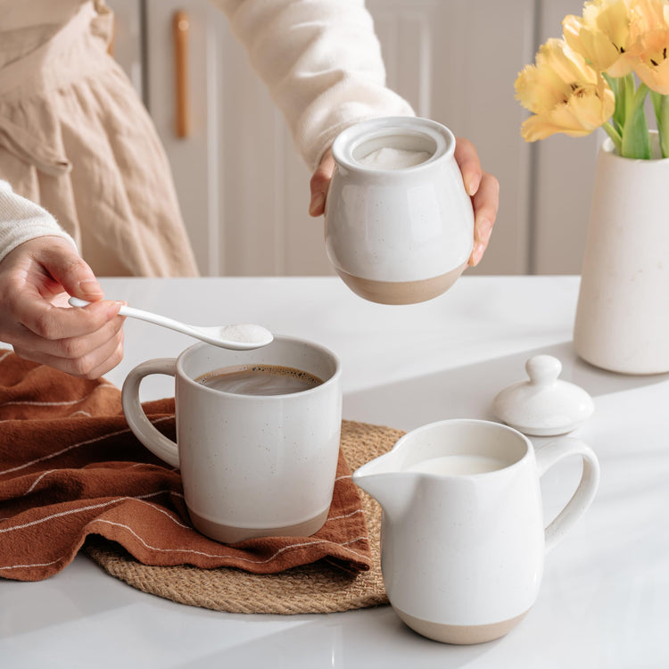 10oz Sugar Bowl & 13oz Creamer Set