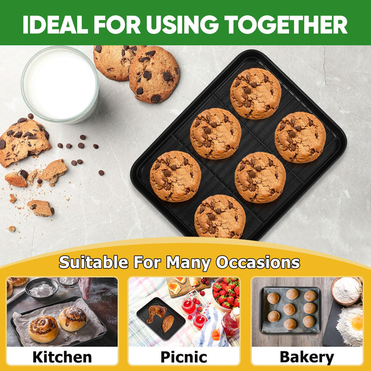 Nonstick Baking Oven Pan with Rack for Cookie