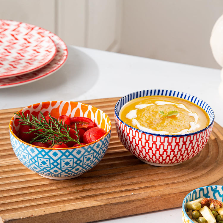11 Oz Ceramic Small Dessert Bowls Set of 6 (6 Count)