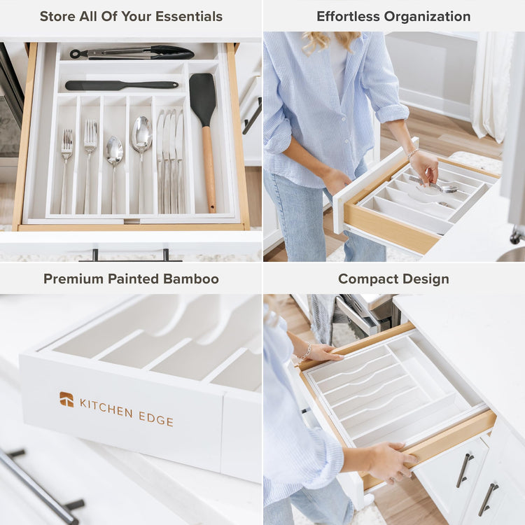 Silverware & Utensil Drawer Organizer