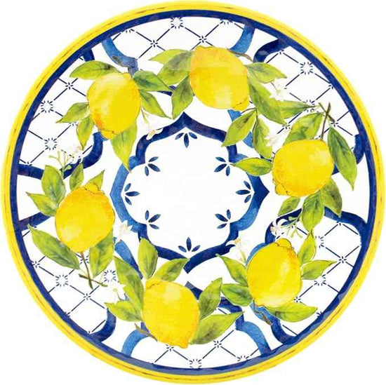 Le Cadeaux 18 Piece Luxury Melamine Dinnerware Set, Service for 6 (Palermo)