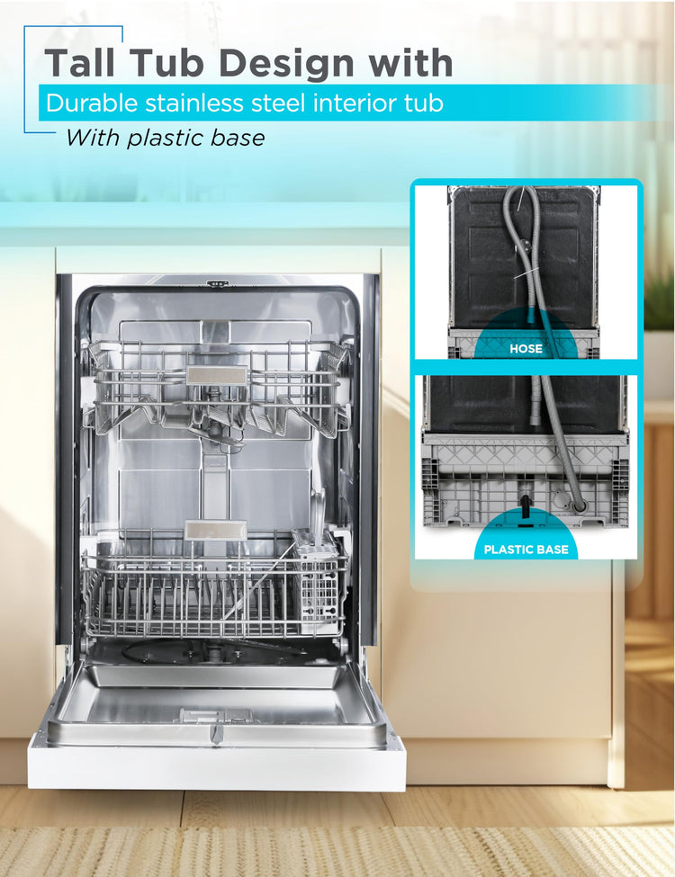 24" Built In Dishwasher