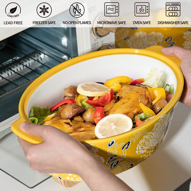 Ceramic Casserole Dish With Lid