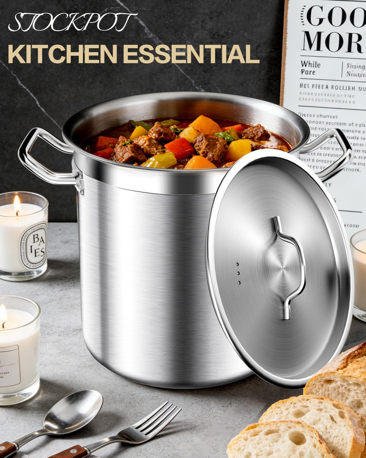 20 Quart Soup Pot with Lid