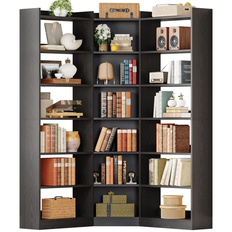Corner Bookshelf (7 Count)