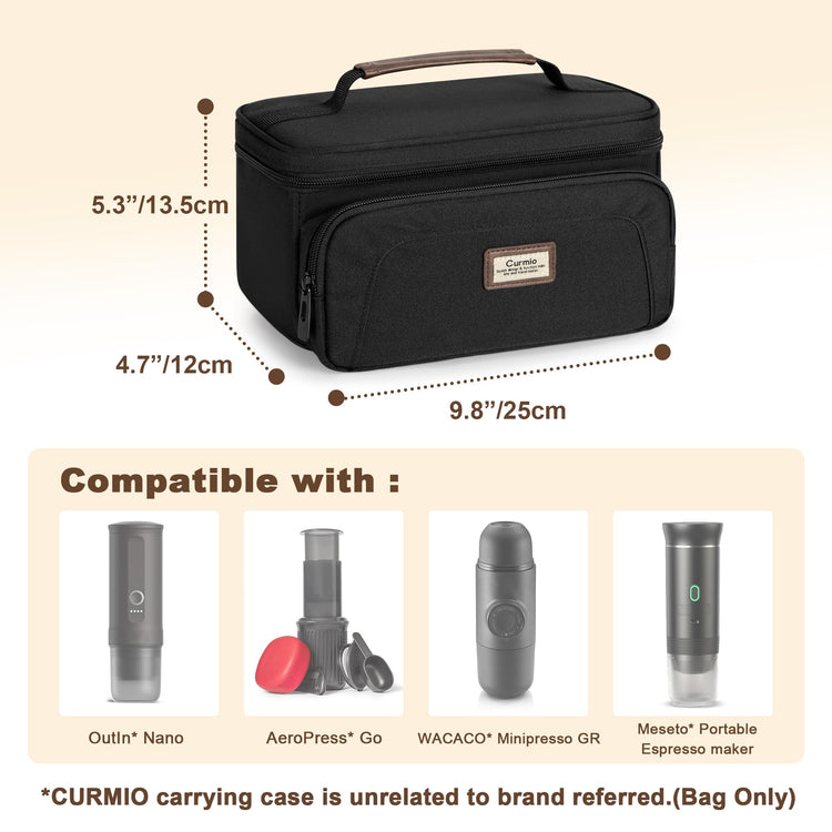 Carrying Case Compatible with OutIn Nano Electric Espresso Machine
