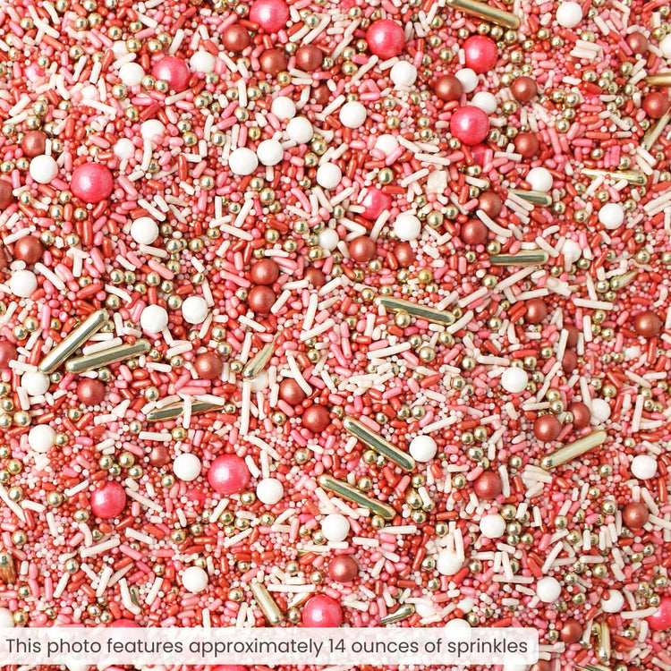 Vintage Rose Gold Sprinkle Mix (2 Ounce)