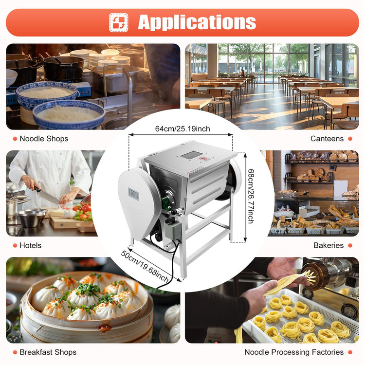 Commercial Dough Mixer Electric