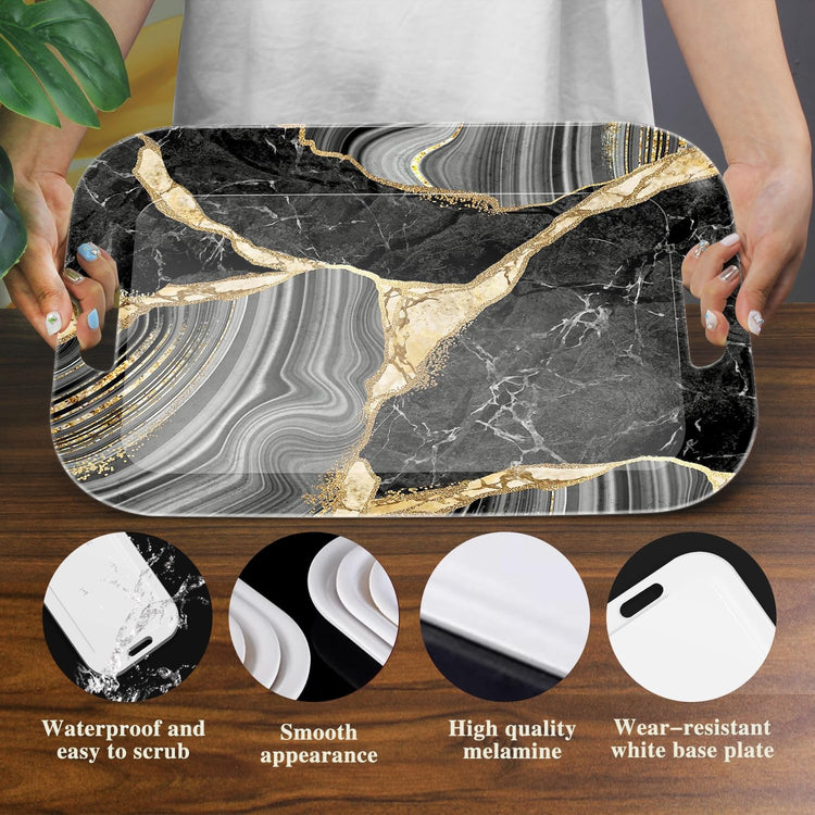 Serving Trays with Handles