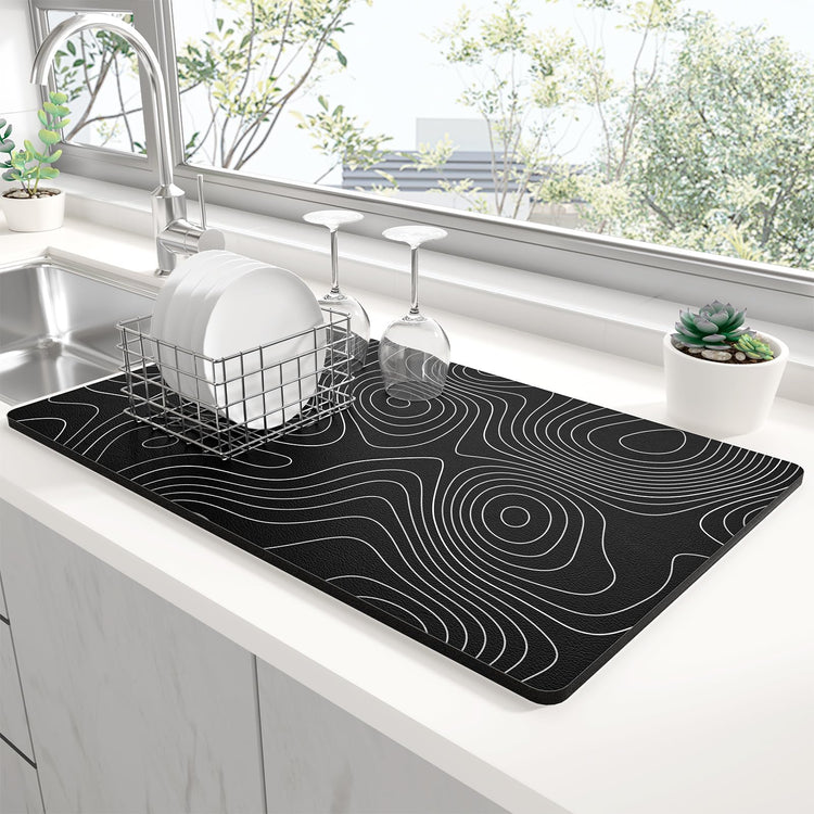 Dish Drying Mat for Kitchen Counter