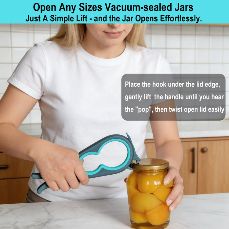 Jar Opener & Bottle Opener for Seniors with Arthritis