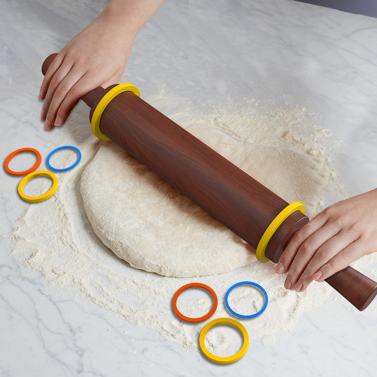 Sapele Rolling Pin with Handles