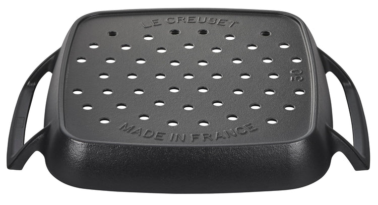 Enameled Cast Iron Square Grill Basket
