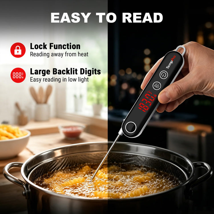 TempSwift 0.5 Sec Instant Read Meat Thermometer Digital
