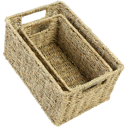 Wicker Baskets for Storage (2 Count)