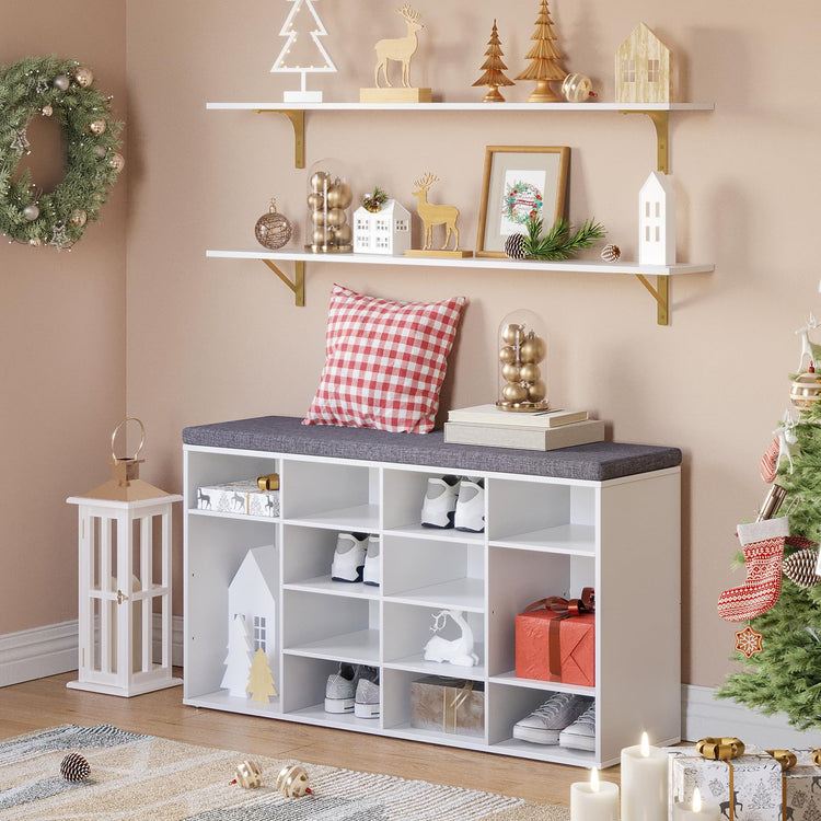 Long Wall Shelves (4 Count)