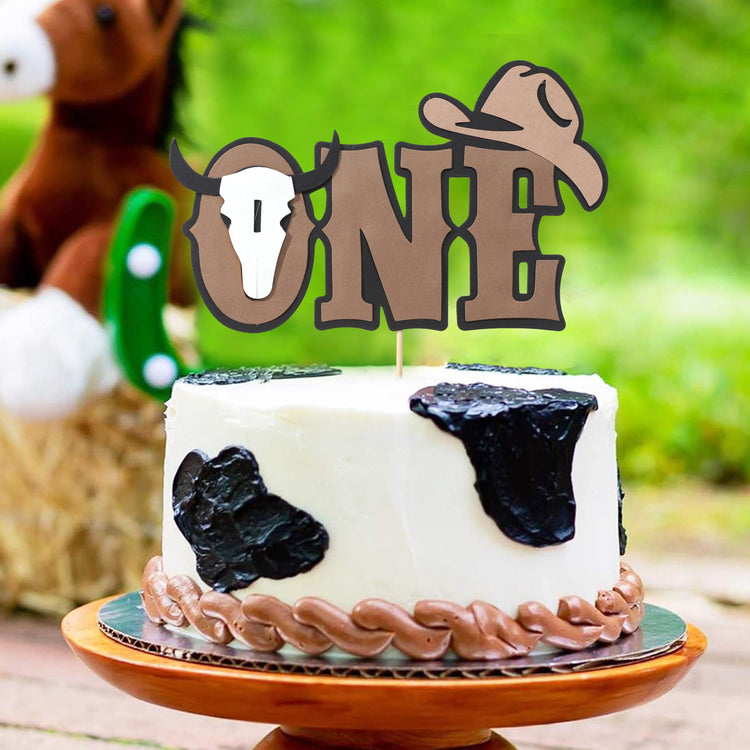 My First Rodeo Cake Topper