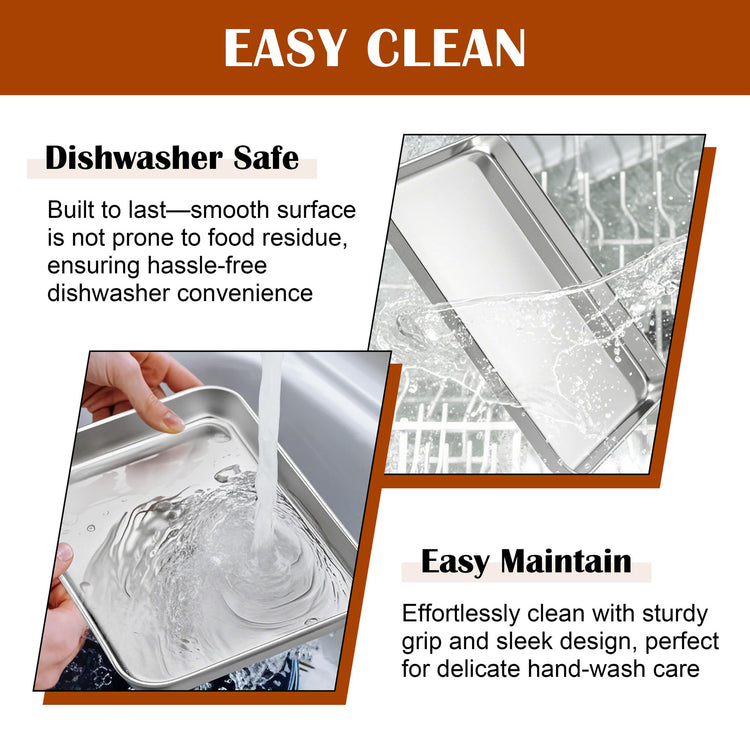 Small Baking Sheet with Wire Rack (2 Count)