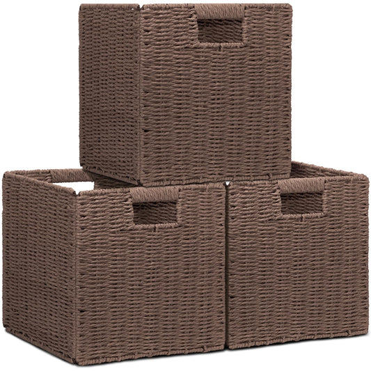 Wicker Storage Baskets for Organizing (4.8 pound(s))