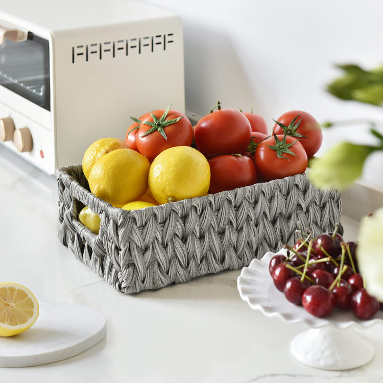 Wicker Baskets for Storage (2 Count)